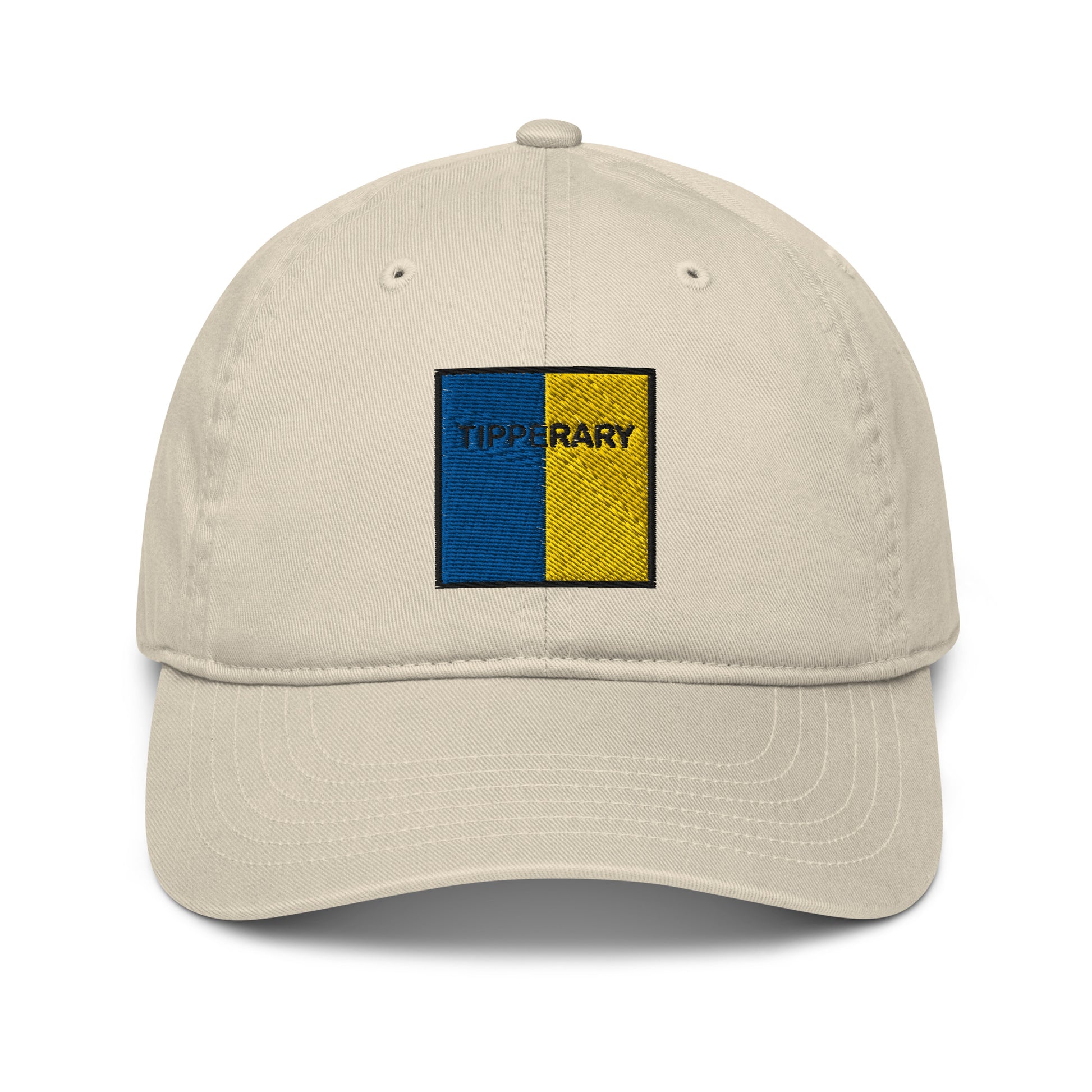 Embroidered Tipperary Baseball Hat - 100% organic cotton - Irish Counties Collection