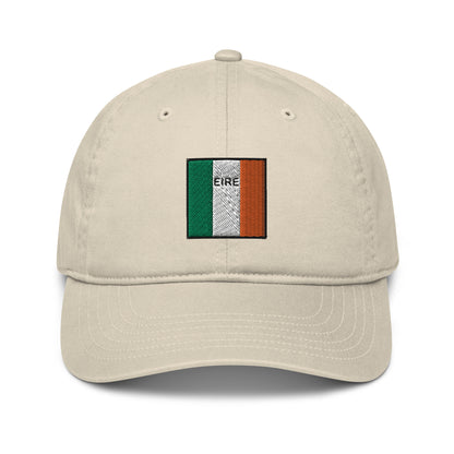 Embroidered ÉIRE Organic Baseball Hat - Irish Counties Collection