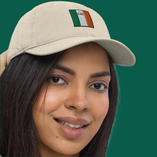 Embroidered ÉIRE Organic Baseball Hat - Irish Counties Collection