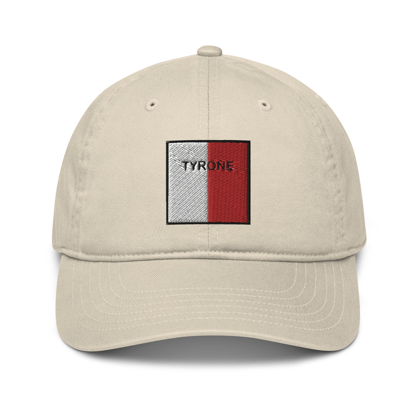 Embroidered Tyrone Baseball Hat - 100% organic cotton