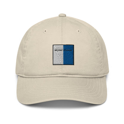 Embroidered Muineachán Baseball Hat - 100% organic cotton