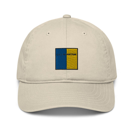 Embroidered Cill Mhaintáin Baseball Hat - 100% organic cotton