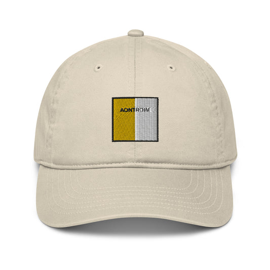 Embroidered Aontroim Baseball Hat - 100% organic cotton