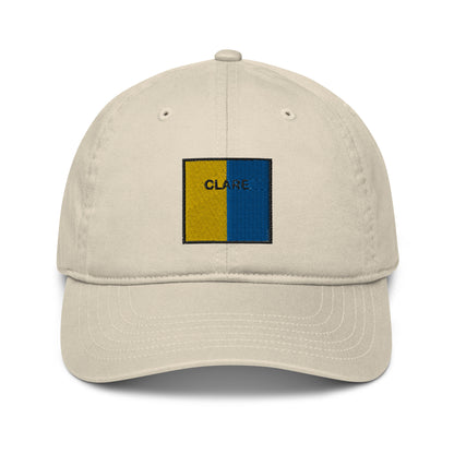 Embroidered Clare Baseball Hat - 100% organic cotton