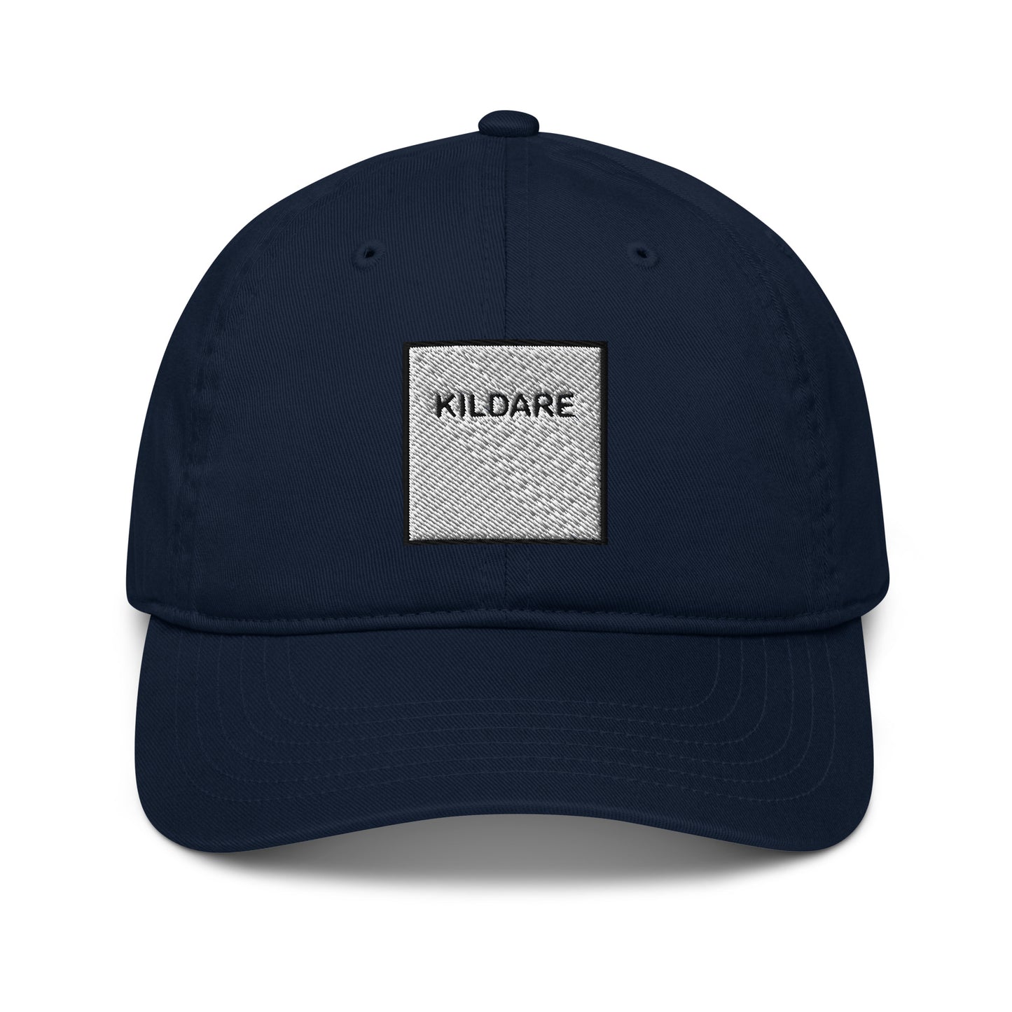 Embroidered Kildare Baseball Hat - 100% organic cotton - Irish Counties Collection