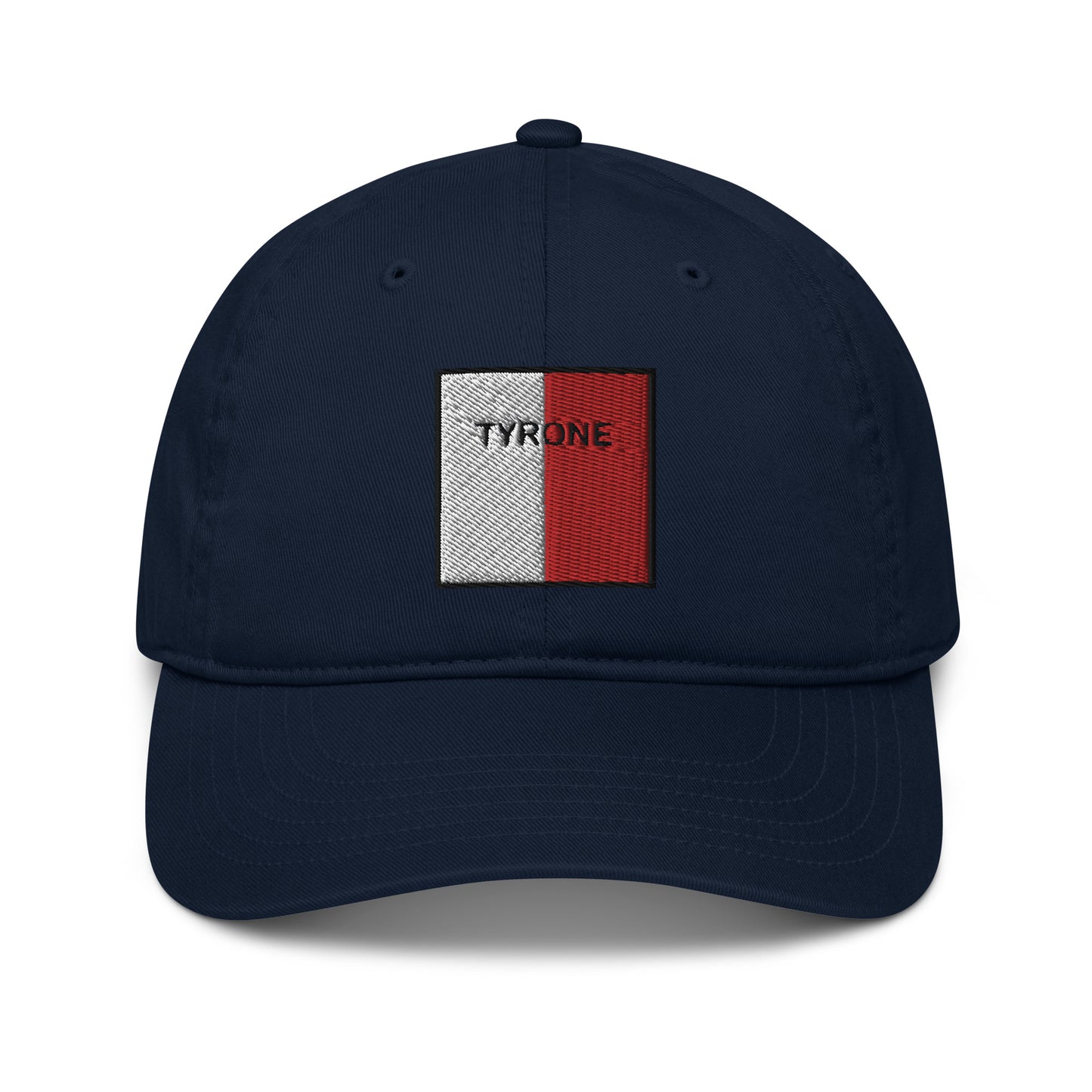 Embroidered Tyrone Baseball Hat - 100% organic cotton