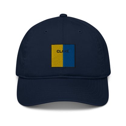 Embroidered Clare Baseball Hat - 100% organic cotton