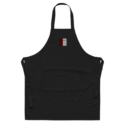 Embroidered An Iarmhí Apron - 100% organic cotton - Irish Counties Collection