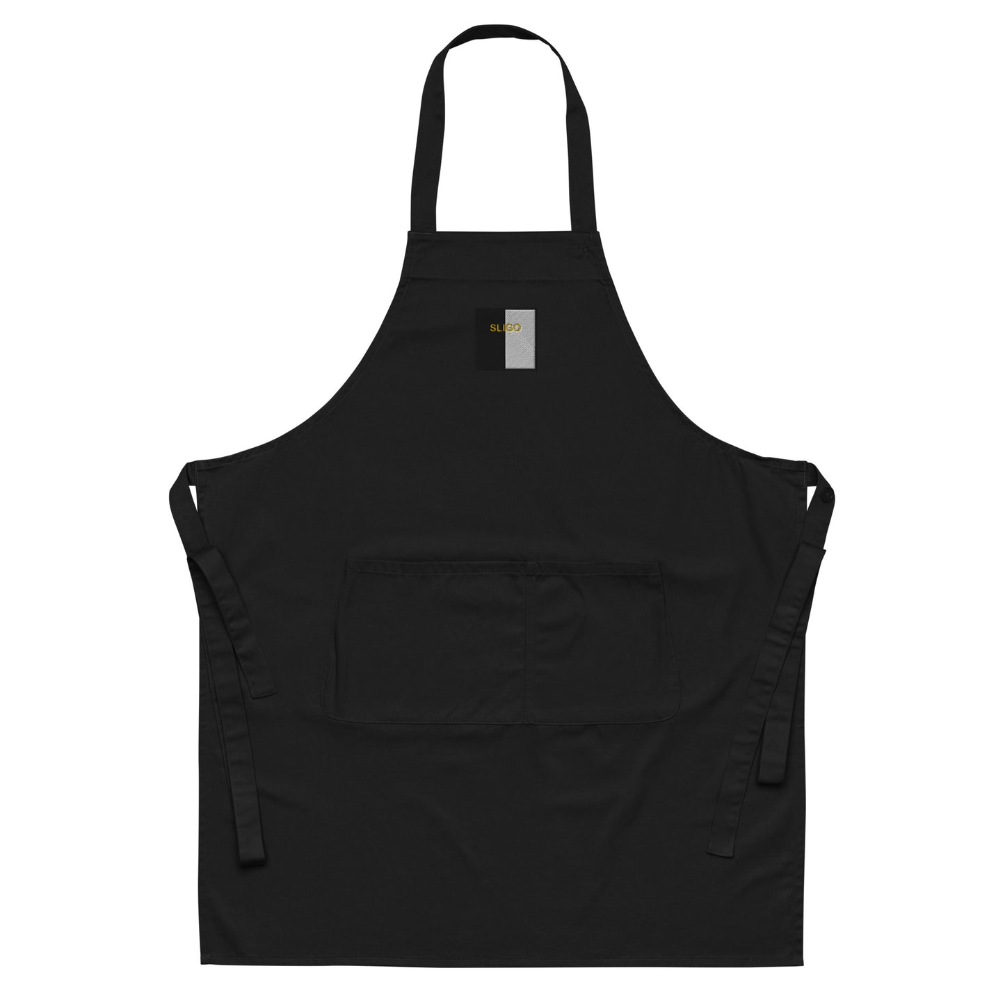 Embroidered Sligo Apron - 100% organic cotton - Irish Counties Collection