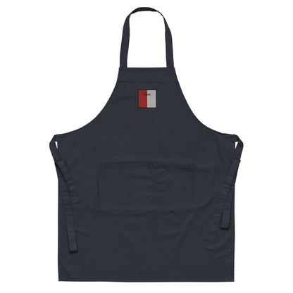 Embroidered Doire Apron - 100% organic cotton - Irish Counties Collection