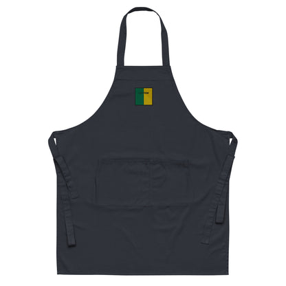 Embroidered Leitrim Apron - 100% organic cotton - Irish Counties Collection