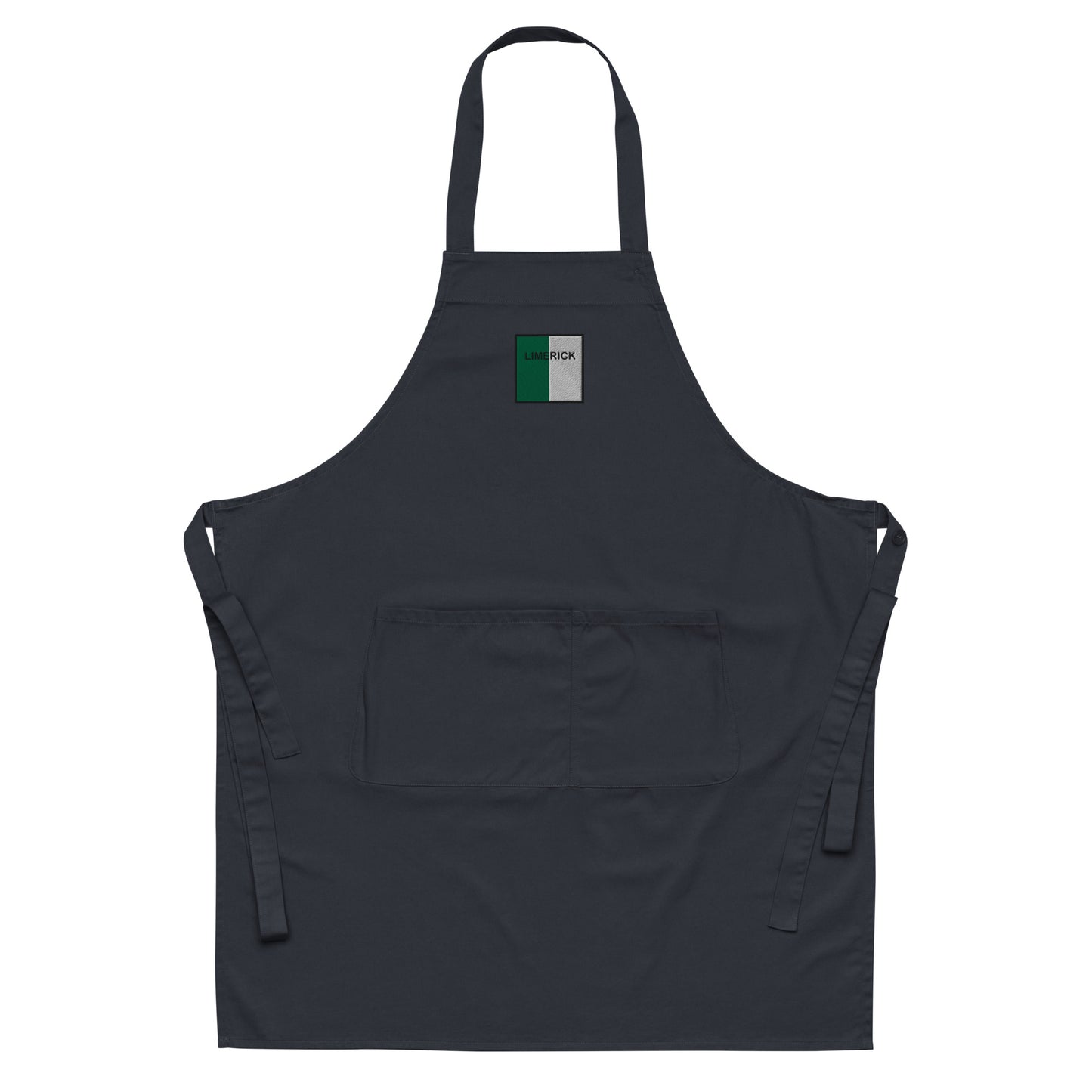 Embroidered Limerick Apron - 100% organic cotton - Irish Counties Collection