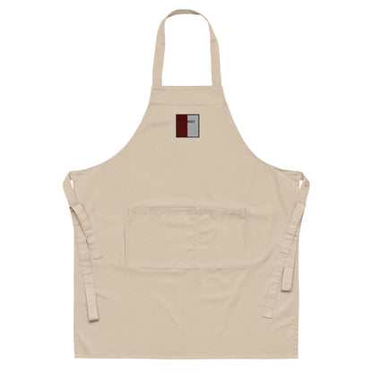 Embroidered Galway Apron - 100% organic cotton