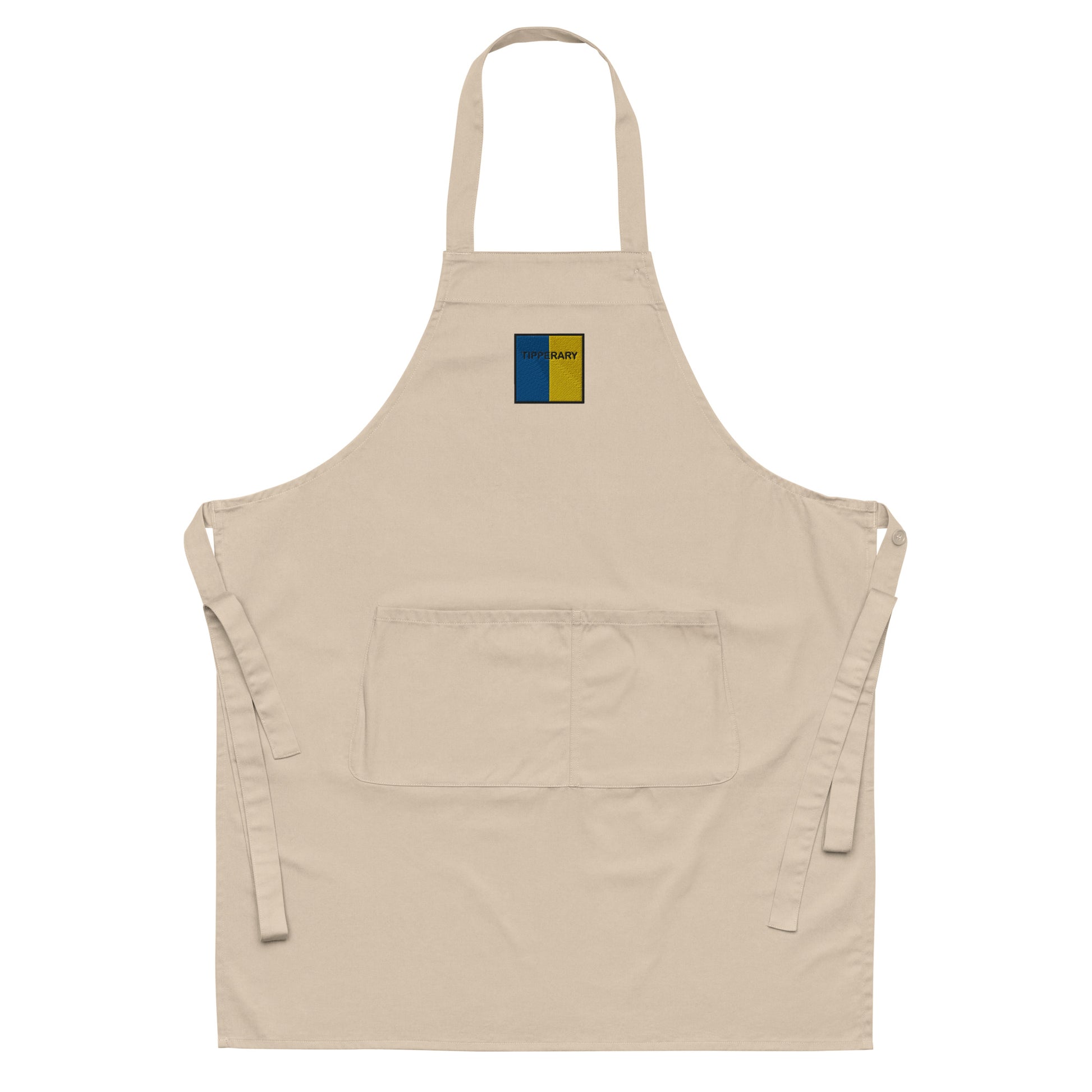 Embroidered Tipperary Apron - 100% organic cotton - Irish Counties Collection