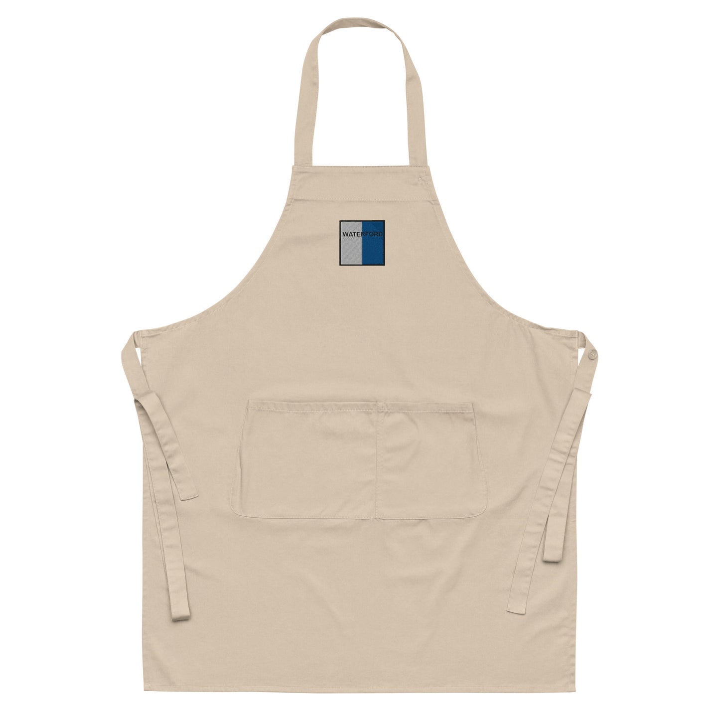 Embroidered Waterford Apron - 100% organic cotton - Irish Counties Collection