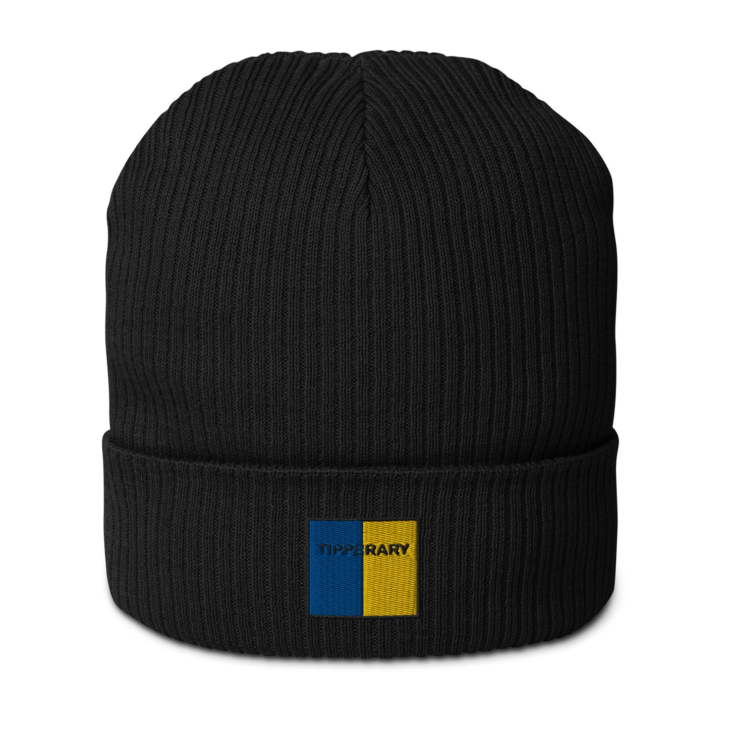 Embroidered Tipperary Organic Beanie - 100% organic cotton - Irish Counties Collection