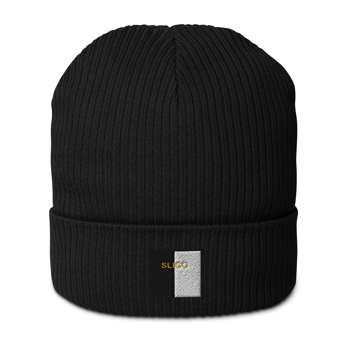 Embroidered Sligo Organic Beanie - 100% organic cotton - Irish Counties Collection