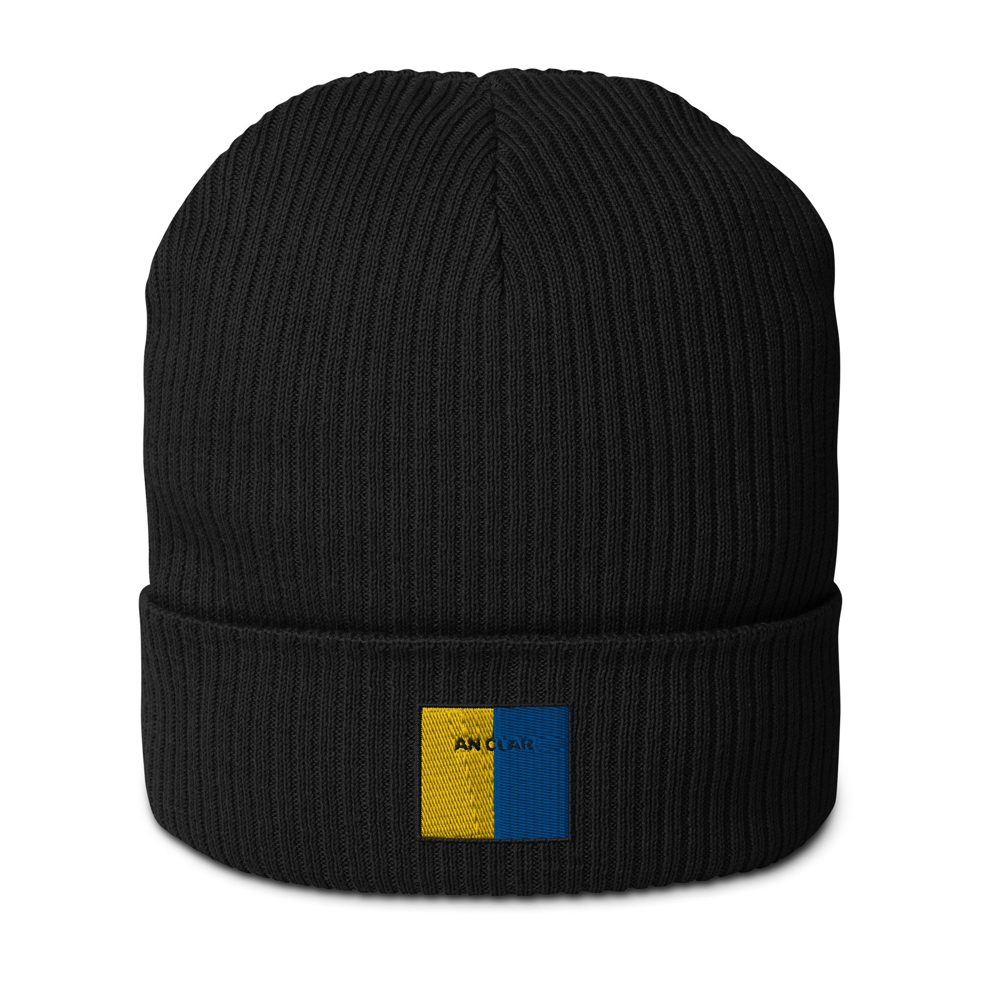 Embroidered An Clár Beanie - 100% organic cotton - Irish Counties Collection