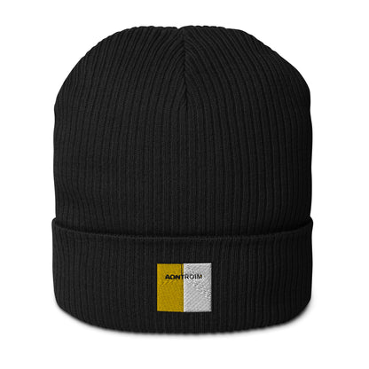 Embroidered Aontroim Beanie - 100% organic cotton