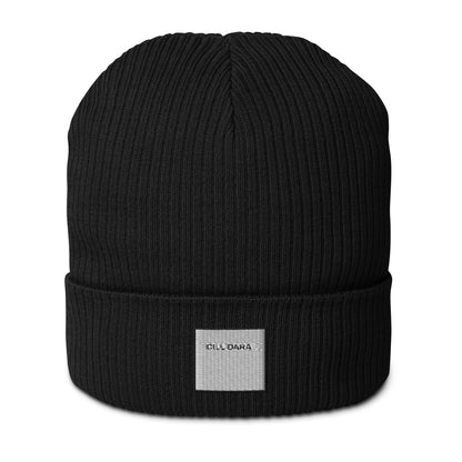 Embroidered Cill Dara Beanie - 100% organic cotton