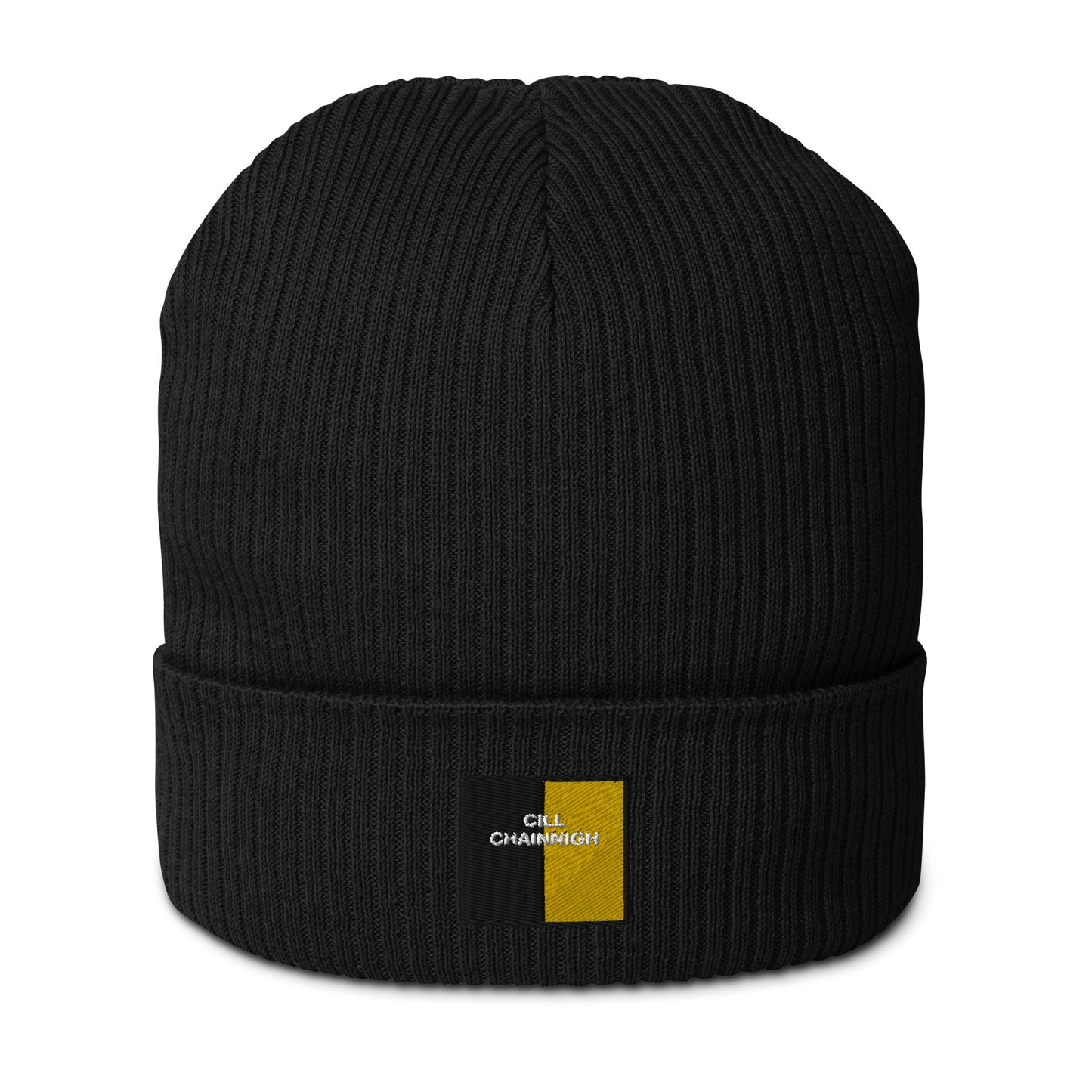 Embroidered Cill Chainnigh Beanie - 100% organic cotton