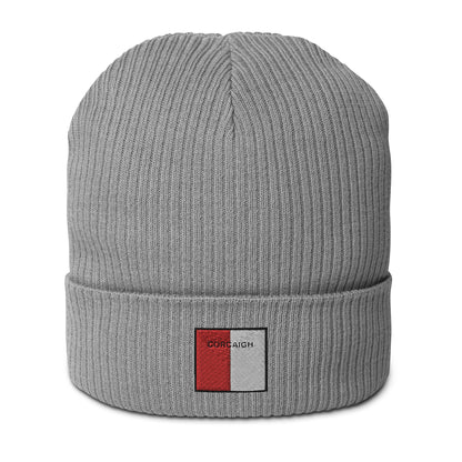 Embroidered Corcaigh Beanie - 100% organic cotton - Irish Counties Collection