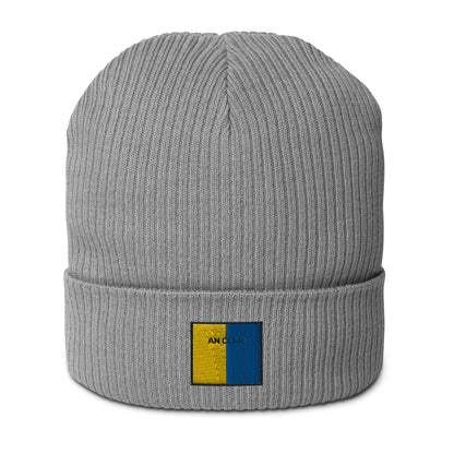 Embroidered An Clár Beanie - 100% organic cotton - Irish Counties Collection