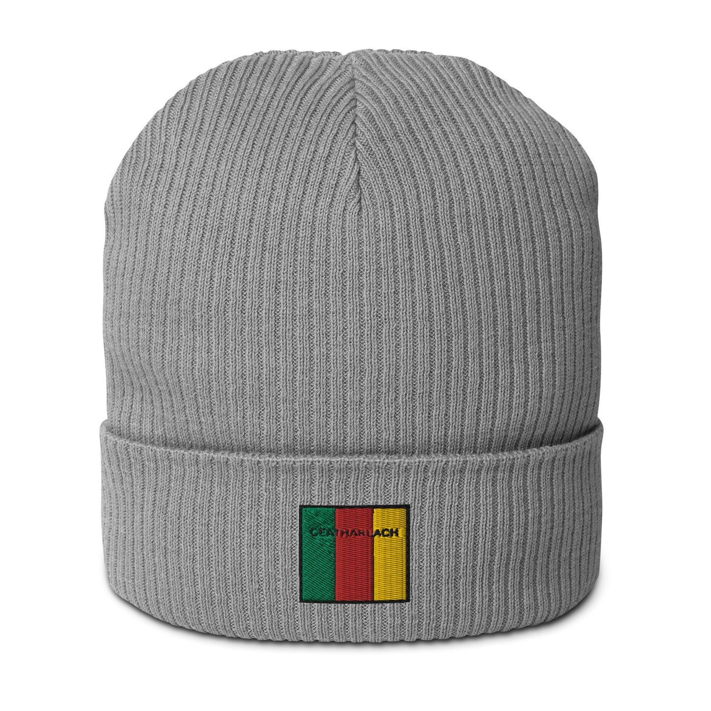 Embroidered Ceatharlach Beanie - 100% organic cotton - Irish Counties Collection