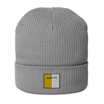 Embroidered Aontroim Beanie - 100% organic cotton