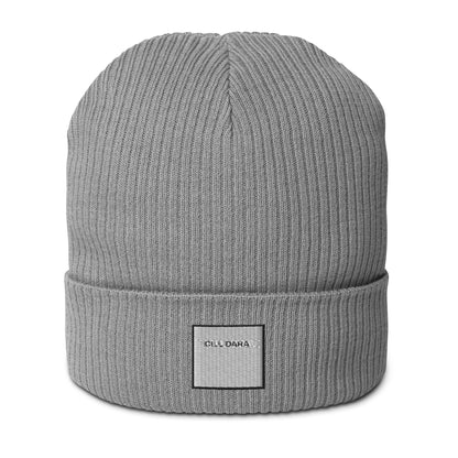 Embroidered Cill Dara Beanie - 100% organic cotton