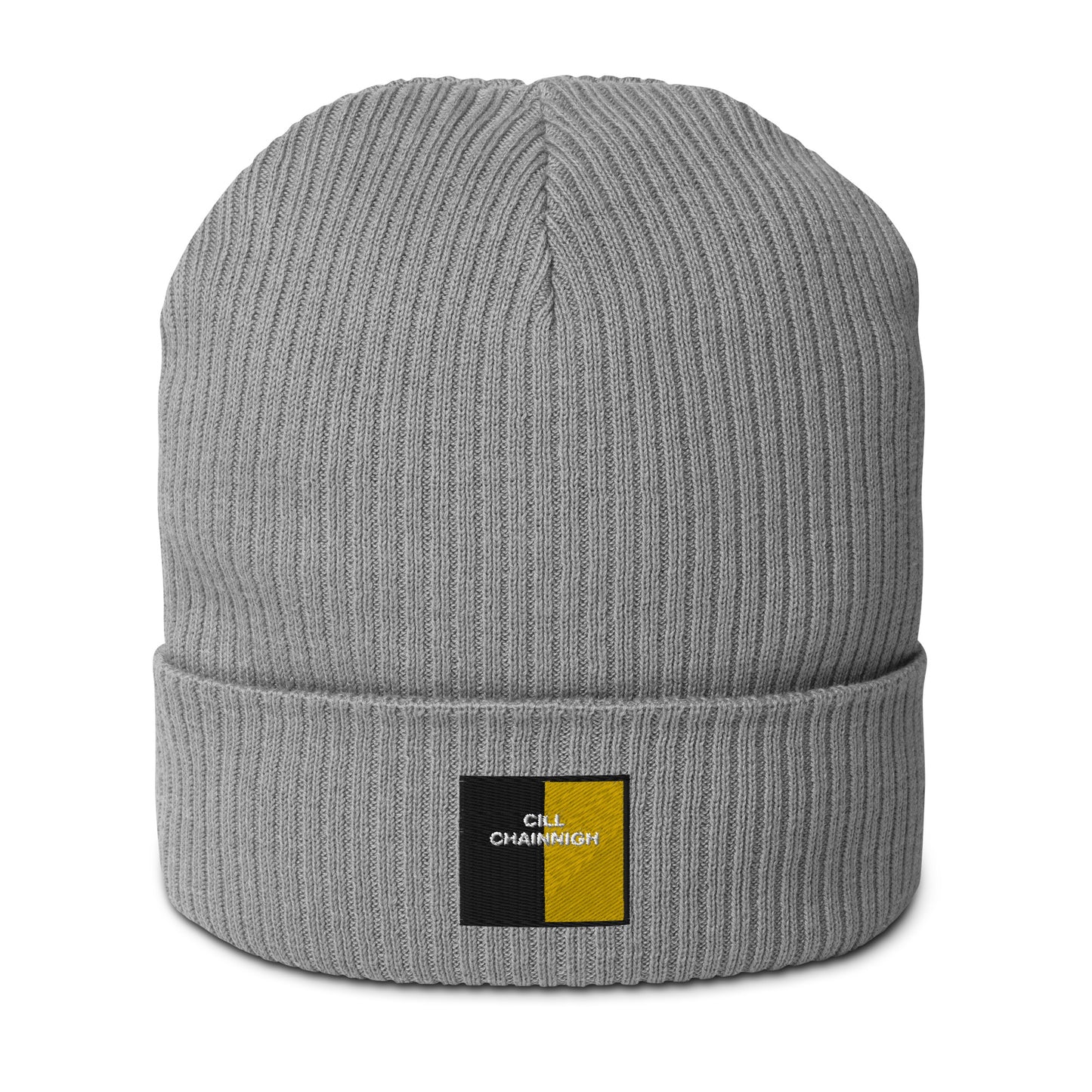 Embroidered Cill Chainnigh Beanie - 100% organic cotton