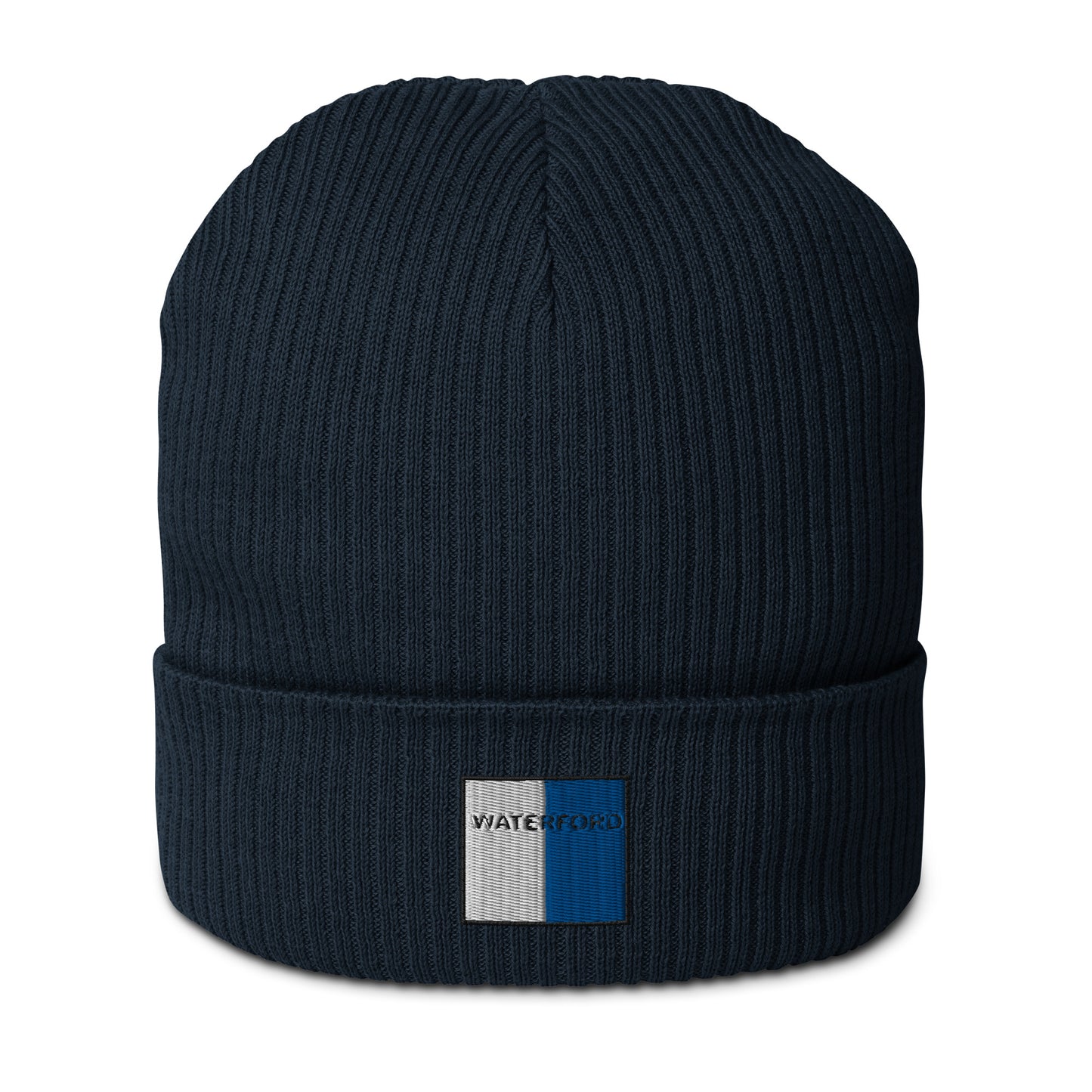 Embroidered Waterford Organic Beanie - 100% organic cotton - Irish Counties Collection