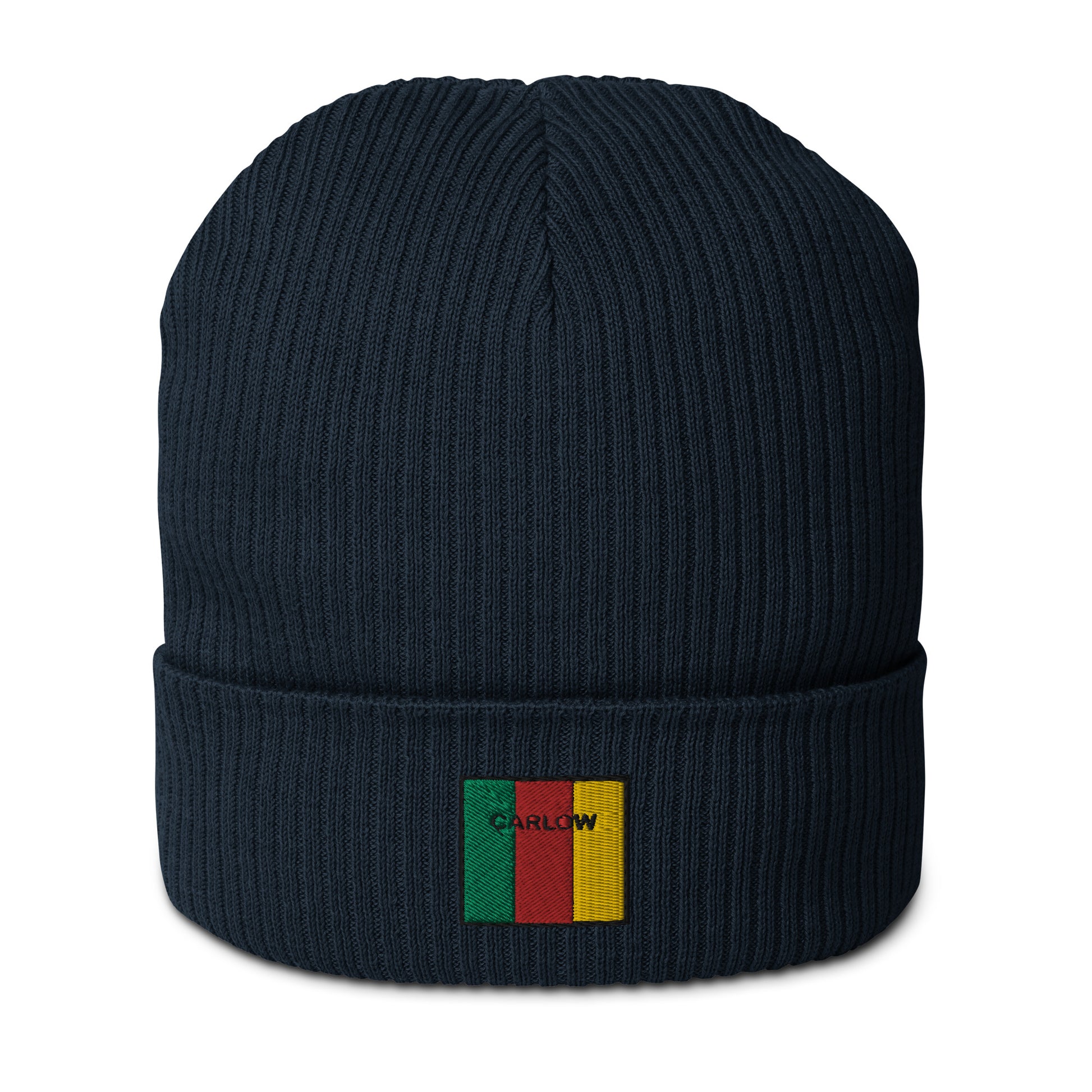 Embroidered Carlow Beanie - 100% organic cotton - Irish Counties Collection