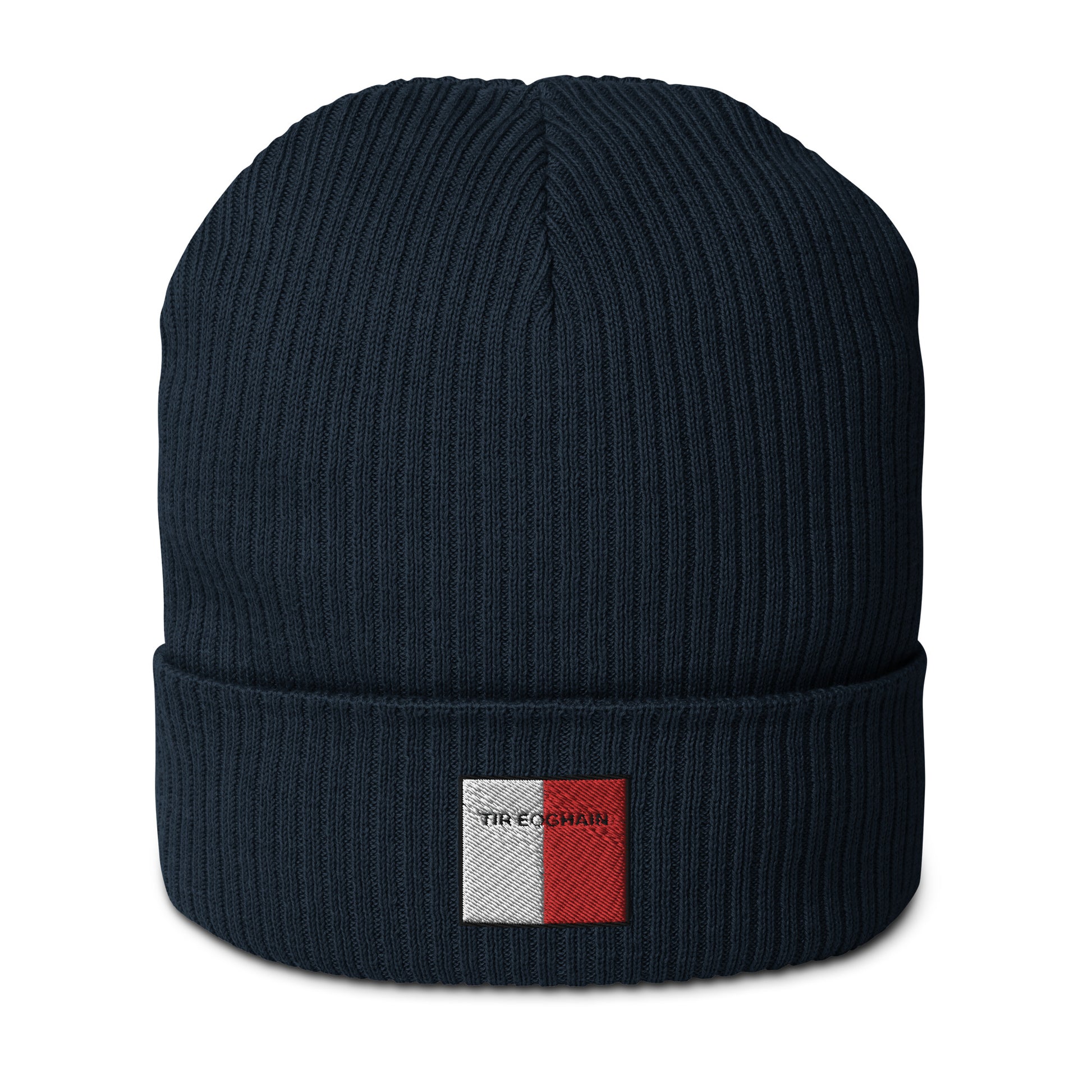 Embroidered Tír Eogháin Beanie - 100% organic cotton - Irish Counties Collection