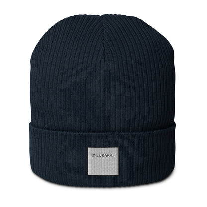 Embroidered Cill Dara Beanie - 100% organic cotton