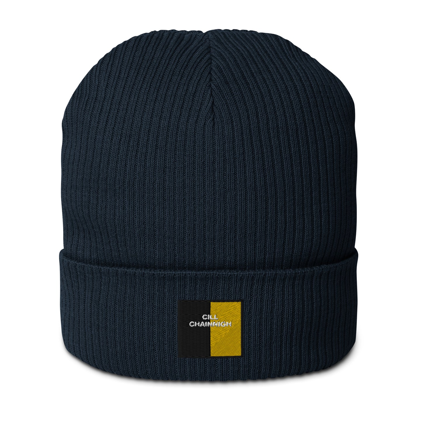 Embroidered Cill Chainnigh Beanie - 100% organic cotton