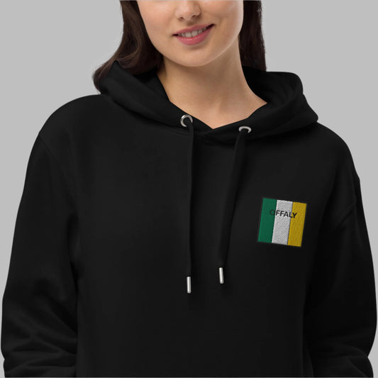 Embroidered Offaly Unisex Eco Hoodie