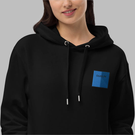 Embroidered Dublin Unisex Eco Hoodie