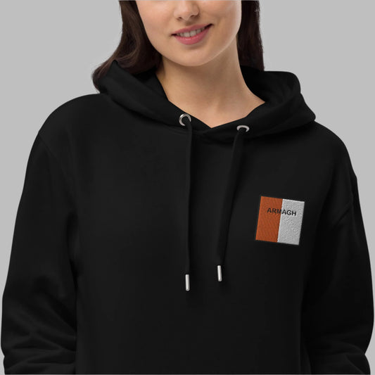 Embroidered Armagh Unisex Eco Hoodie