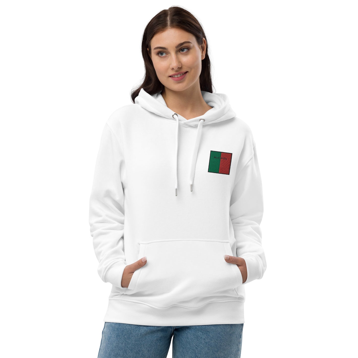 Embroidered Maigh Eo Unisex Eco Hoodie