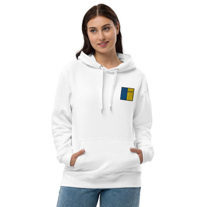 Embroidered Cill Mhaintáin Unisex Eco Hoodie