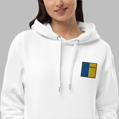 Embroidered Cill Mhaintáin Unisex Eco Hoodie