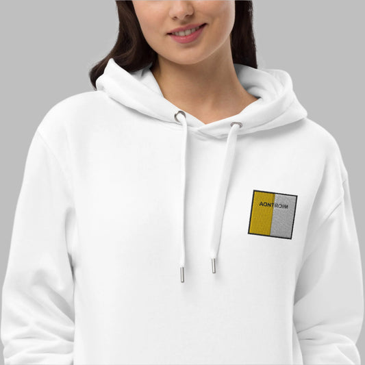 Embroidered Aontroim Unisex Eco Hoodie