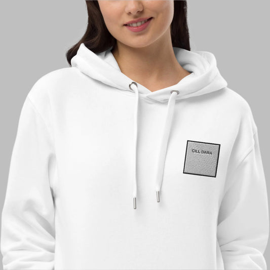 Embroidered Cill Dara Unisex Eco Hoodie