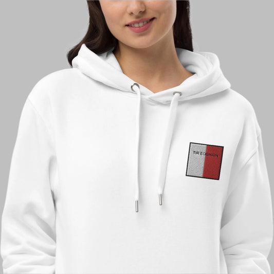 Embroidered Tír Eoghain Unisex Eco Hoodie