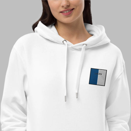 Embroidered Laois Unisex Eco Hoodie