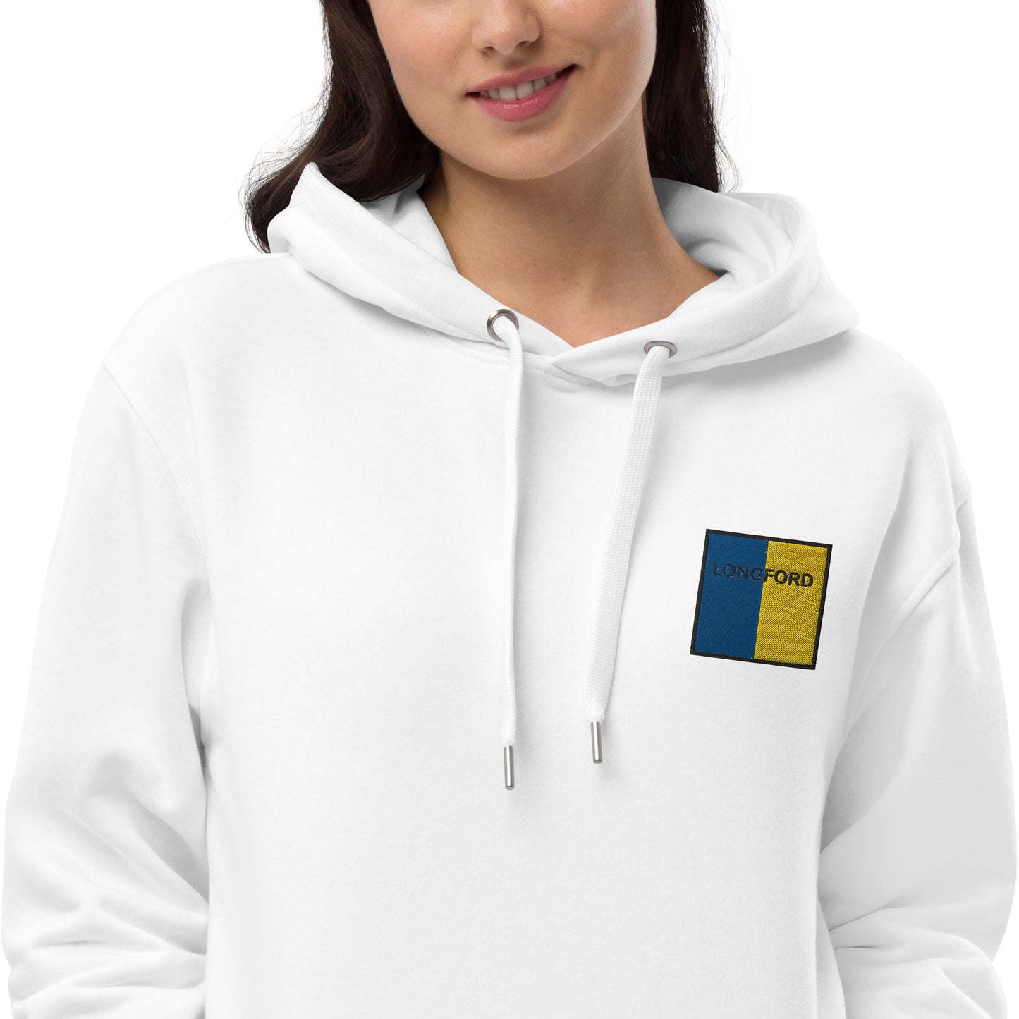 Embroidered Longford Unisex Eco Hoodie