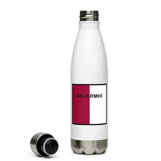 Stainless Steel Water Bottle an Iarmhí