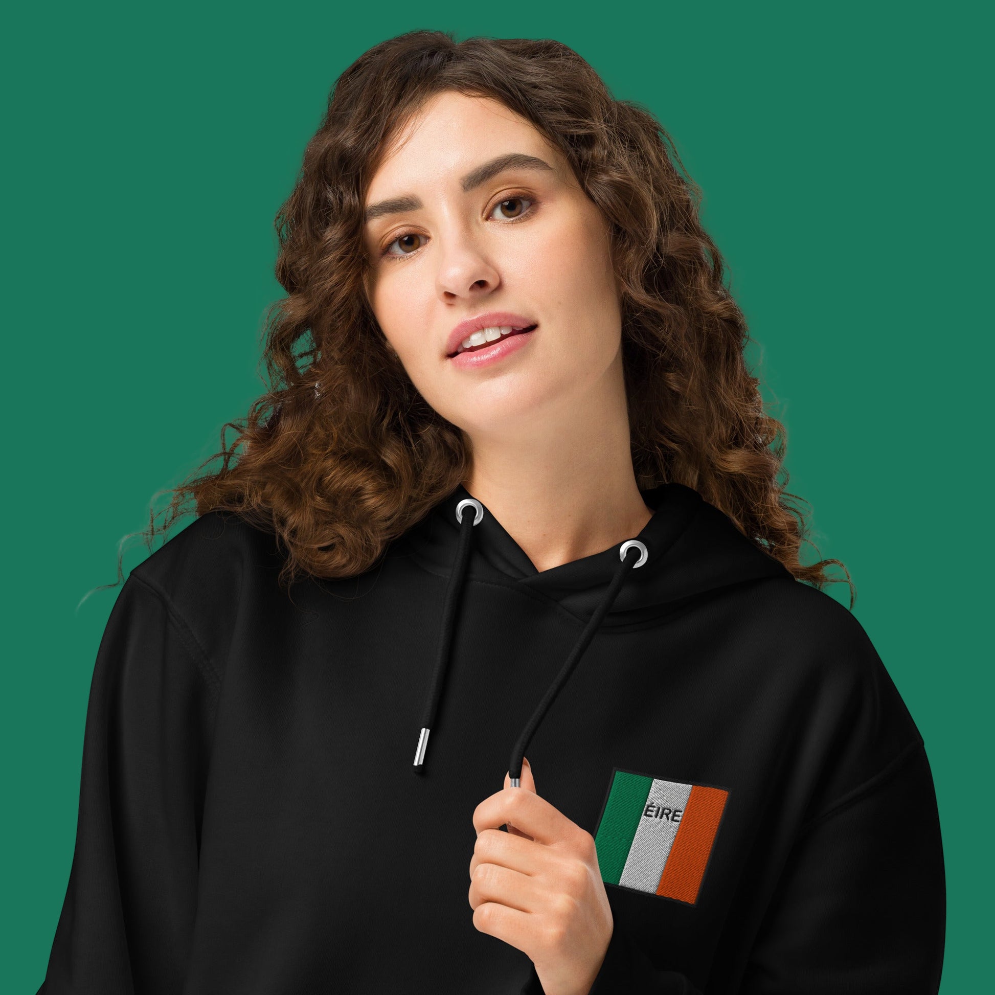 Eire hoodie black 
