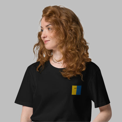 Embroidered An Clár Unisex Organic T-shirt